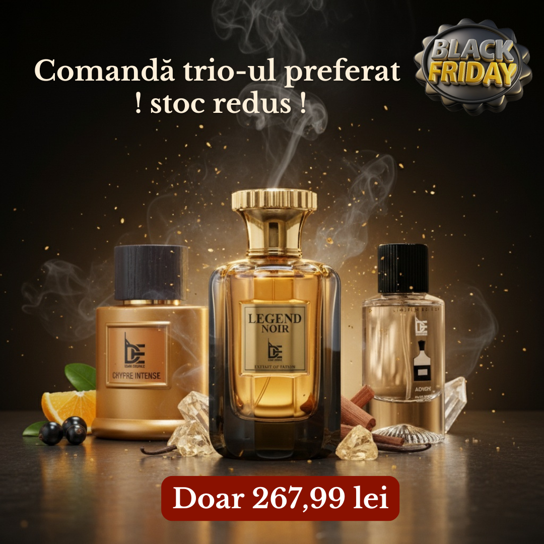 Pachet Premium Chypre Intense + Legend Noir + Advent (50 ml)