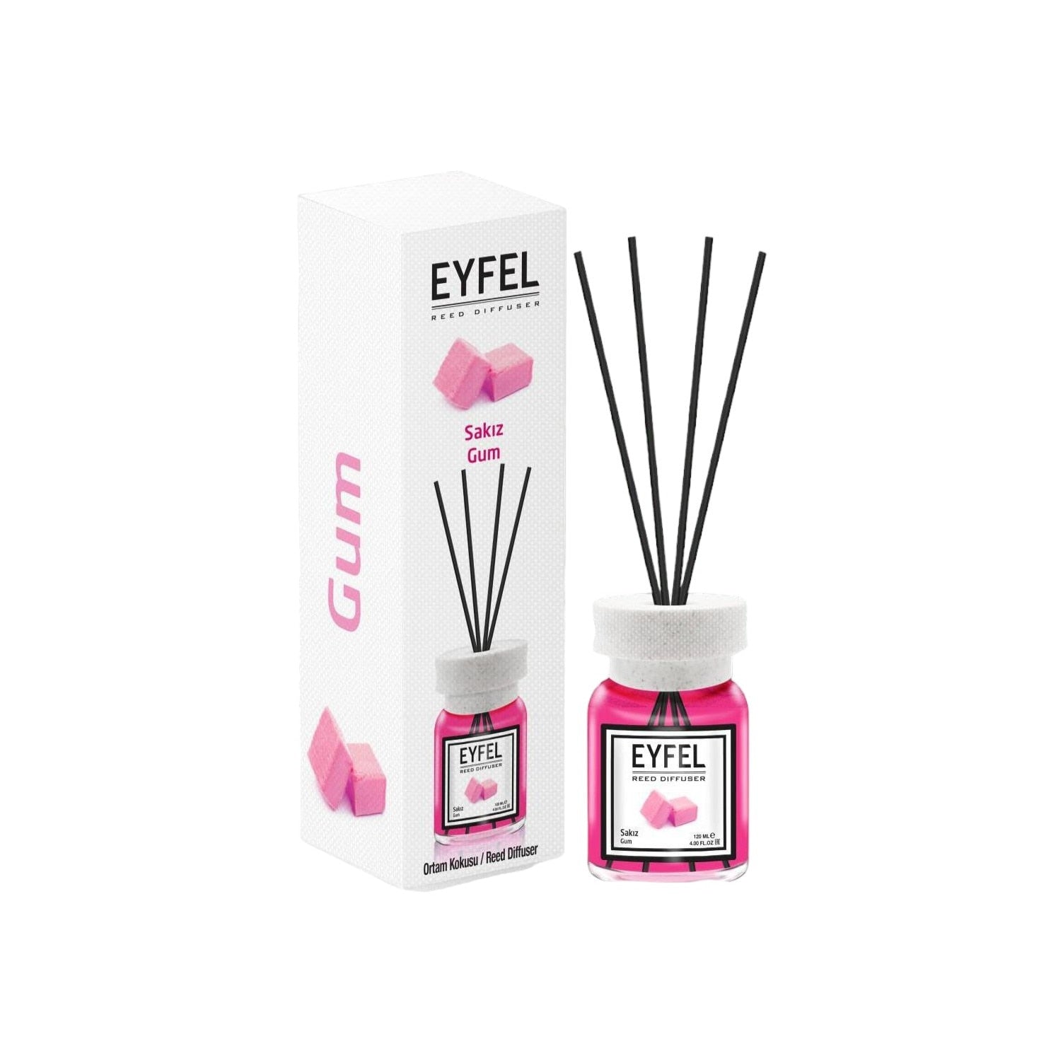 Eyfel Bubble Gum  120 ml