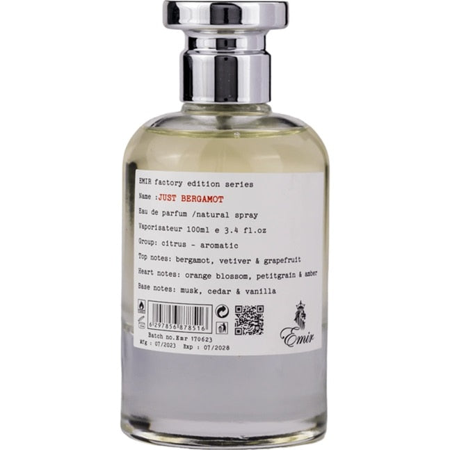 Emir Just Bergamot  100 ml