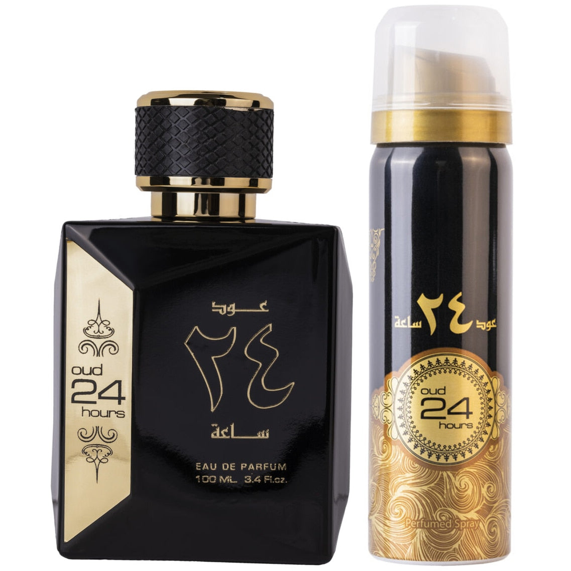 Ard Al Zaafaran Oud 24 Hours Parfum 100ml + Deodorant Spray 50ml